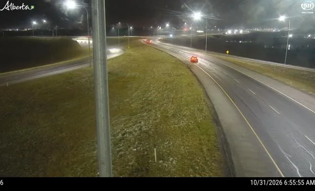 Hwy 9: 10km west of Drumheller camera snapshot